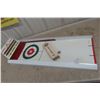 Image 1 : 1950s White Rose Curling Bonspiel Promotional Game – White Rose Oil Co. – Curling Stones and Magnet