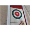 Image 4 : 1950s White Rose Curling Bonspiel Promotional Game – White Rose Oil Co. – Curling Stones and Magnet
