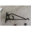 Image 2 : Vintage Scissor Lamp, 2 Ornate Hooks, Cabinet Handles and Hardware