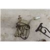 Image 3 : Vintage Scissor Lamp, 2 Ornate Hooks, Cabinet Handles and Hardware