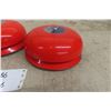 Image 3 : Vintage Edwards Durabel No. 6000 Fire Red Alarms – 120V – NOS – Qty 2