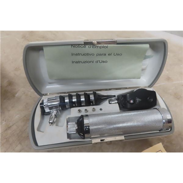 Vintage 1940s Heineken Professional Medical Diagnostic Otoscope – Made in Germany