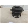 Image 1 : 19th Century Cast Iron Ornate Crock/Fondue Pot