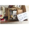 Image 5 : Antique Electrical Switches, Knobs, Emblem Plates, and More
