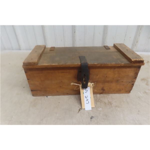 Antique Primitive St. Lawrence Sugar and Camel Brand Turkey Wooden Crate – 17" x 7 1/4" x 7