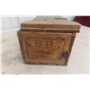 Image 2 : Antique Primitive St. Lawrence Sugar and Camel Brand Turkey Wooden Crate – 17" x 7 1/4" x 7