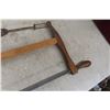 Image 4 : Antique Wood Cross-Cut Bow Hand Saw – 30" Wide