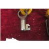 Image 3 : Antique German Iron Riveted Padlock with Key – Working – WW2 Era – Hallma