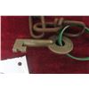 Image 3 : Antique CPR Canadian Pacific Railway Padlock and Brass Embossed "CPR S R.M. Co" Key – Worki
