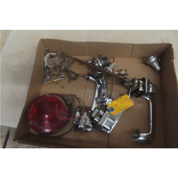 1967–1971 Dodge D-W Truck Chrome Handles, Window Crank, Ignition and Dominion Light [x=#821