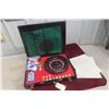 Image 1 : 1960s Monte Carlo Roulette Game – 12 Dice, Chips, 6 Horses, Cards and Chip in Case