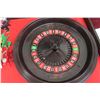 Image 2 : 1960s Monte Carlo Roulette Game – 12 Dice, Chips, 6 Horses, Cards and Chip in Case