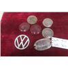 Image 1 : Vintage VW Emblems and 6 Light Bezels