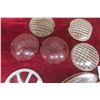 Image 3 : Vintage VW Emblems and 6 Light Bezels