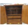 Image 6 : Armoire with 2 Doors and Bottom Drawers – 58" x 38" x 18"