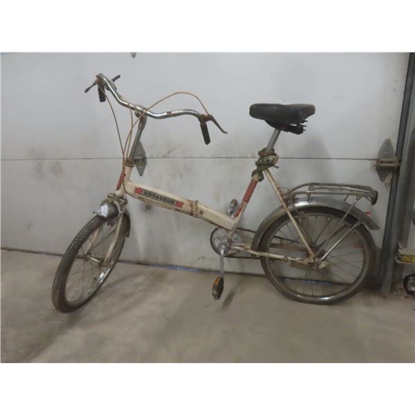 Vintage Voyageur Folding Bicycle – 19"