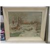 Image 2 : Framed Pictures – Qty 2 – Largest 25" x 32"
