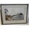 Image 6 : Framed Pictures – Qty 2 – Largest 25" x 32"