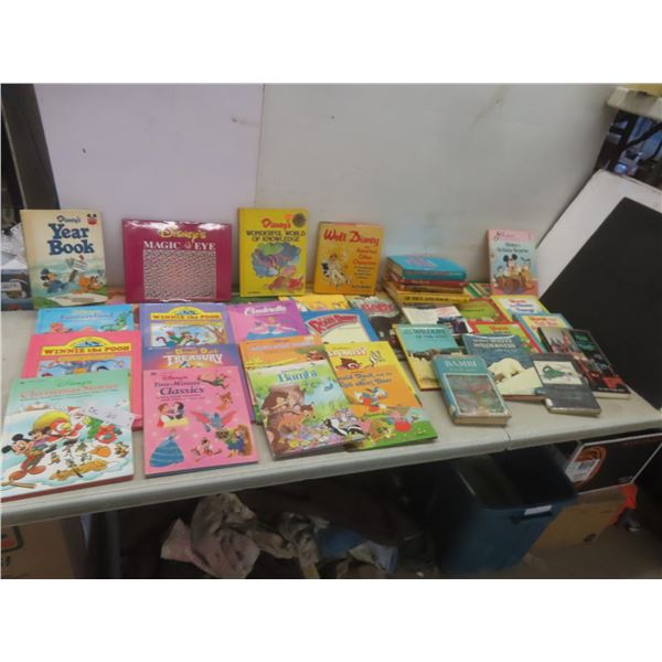 Walt Disney Story Books and More