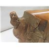Image 11 : Aztec-Style Mosaic Burial Death Mask, 8 3/4" x 6½", and Hand-Carved Jewelry Box with Hidden Compart