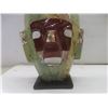 Image 4 : Aztec-Style Mosaic Burial Death Mask, 8 3/4" x 6½", and Hand-Carved Jewelry Box with Hidden Compart