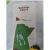 Image 10 : Maps – Qty 6: USA, World, Laurier  MB, Marchand MB – Largest 52" x 34"