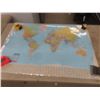 Image 13 : Maps – Qty 6: USA, World, Laurier  MB, Marchand MB – Largest 52" x 34"