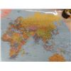 Image 15 : Maps – Qty 6: USA, World, Laurier  MB, Marchand MB – Largest 52" x 34"