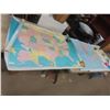 Image 1 : Maps – Qty 6: USA, World, Laurier  MB, Marchand MB – Largest 52" x 34"