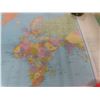 Image 6 : Maps – Qty 6: USA, World, Laurier  MB, Marchand MB – Largest 52" x 34"