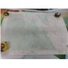 Image 7 : Maps – Qty 6: USA, World, Laurier  MB, Marchand MB – Largest 52" x 34"