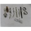 Image 1 : Watches – Qty 9 (Men's and Ladies'): Timex, Celebrity, Fossil, Citizen and More