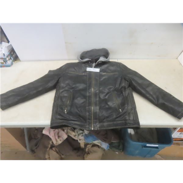 Black Ice Jacket with Zip-Out Lining – Size Large