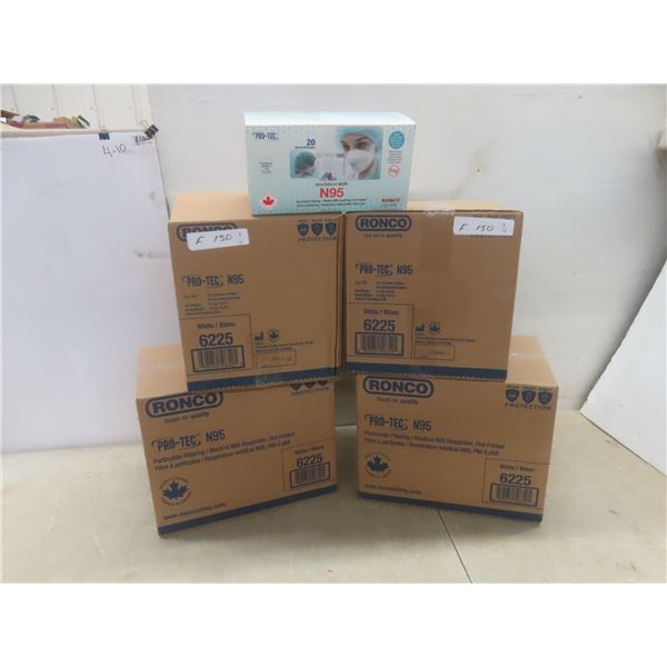 New N95 Masks – 4 Cases (480 Total)