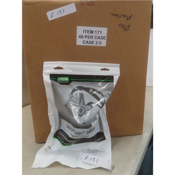 New Advantage 200LS Respirator Facepiece – Qty 48