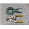 Image 4 : Calf Feeder Muffs, Tagger with Tags, Vintage Veterinary Instruments – Teat Slitter, Syringe and Mor