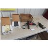 Image 1 : Hyper Tough Power Angle Grinder with Extra Disks, Mastercraft Rotary Tool & 2 Boxes of 7" Sand Paper