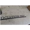 Image 4 : Metis Association Inc. Metal Sign and Candle Holder