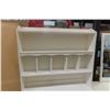Image 4 : 4-Piece Bedroom Set: Dresser with Mirror, Desk with Hutch, Night Stand and Single Captain Bed