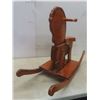 Image 4 : Wooden Rocking Horse – 24" x 35" x 11½"