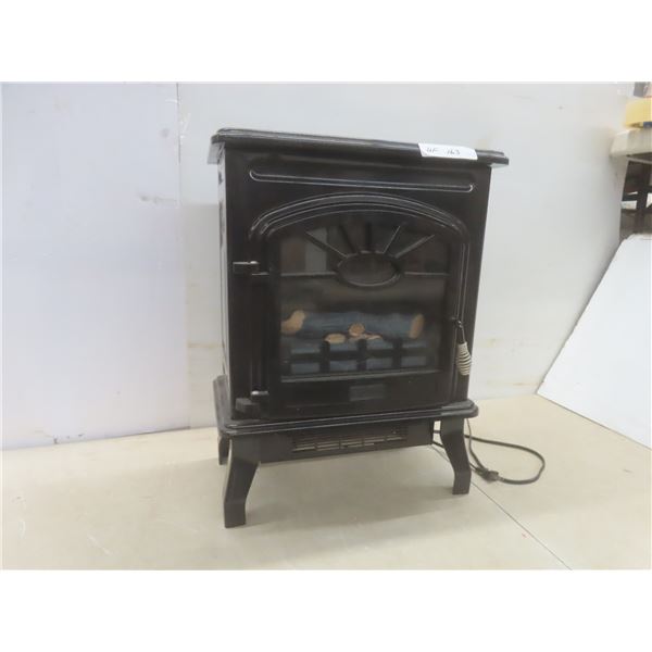 Electric Heater Wood Stove Style – 23" x 18" x 10"