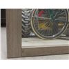 Image 3 : Wood-Framed Mirror – 39" x 39"