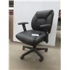 Image 1 : Leather-Style Rolling 3-Way Adjustable Office Chair