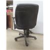 Image 3 : Leather-Style Rolling 3-Way Adjustable Office Chair