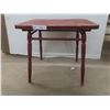 Image 2 : Vintage Children's Wood Table and 2 Chairs – In Need of TLC – 19½" x 22" x 18"