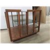 Image 3 : End Table with Glass Top – 20" x 22" x 24" and Vintage Plant Stand – 27" H