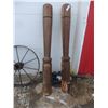 Image 2 : 2 Newel Posts, 55½" H
