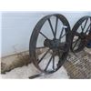 Image 6 : 2 Steel Wheels, 30" Diameter