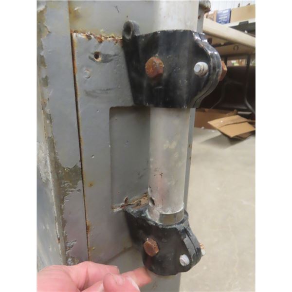 Vintage Transit Fare Box with Mounting Bracket Attcahed