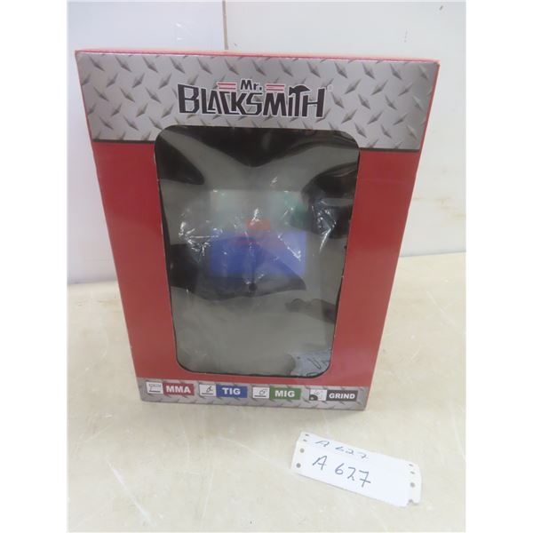 New Mr. Blacksmith Solar-Powered Auto-Darkening Welding Helmet